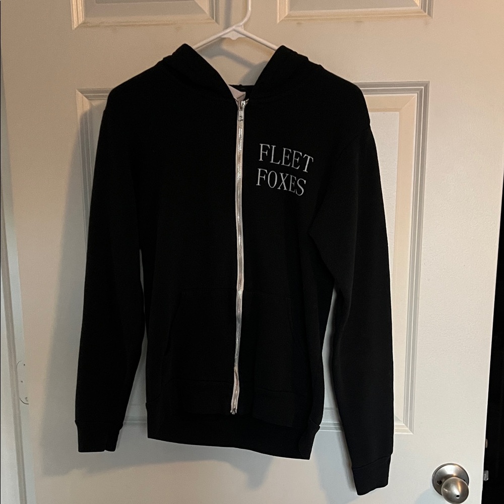 Bella Canvas Black Zip-Up Hoodie